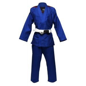 Super Fit Bjj Gi Royal Blue Pearl Weave 350gsm