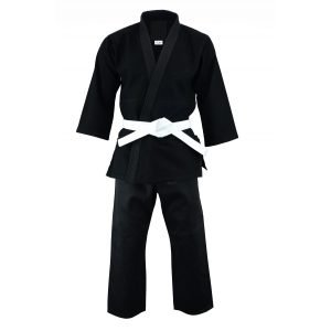 Middleweight Judo Suit Black - 450g