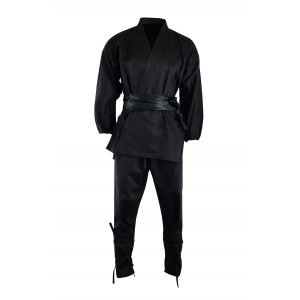 Adult Ninja Suit Cotton Black 8oz