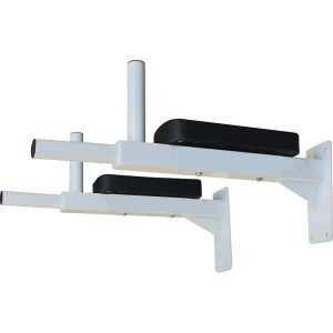 Wall Mount Padded Dip Bar Commercial Grade for Strength Training