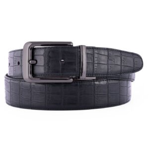 Black/chocolate Formal Belt